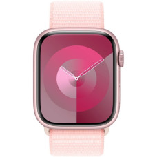Apple Watch Series 9, Smartwatch(rosa/rosé, Aluminium, 45 mm, Sport Loop)