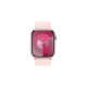Apple Watch Series 9, Smartwatch(rosa/rosé, Aluminium, 45 mm, Sport Loop)