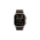 Apple Watch Ultra 2, Smartwatch(blau/schwarz, 49 mm, Trail Loop, Titangehäuse, Cellular)