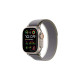 Apple Watch Ultra 2, Smartwatch(grün/grau, 49 mm, Trail Loop, Titangehäuse, Cellular)