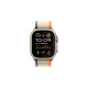 Apple Watch Ultra 2, Smartwatch(orange/beige, 49 mm, Trail Loop, Titangehäuse, Cellular)