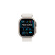 Apple Watch Ultra 2, Smartwatch(weiß, 49 mm, Ocean Armband, Titangehäuse, Cellular)