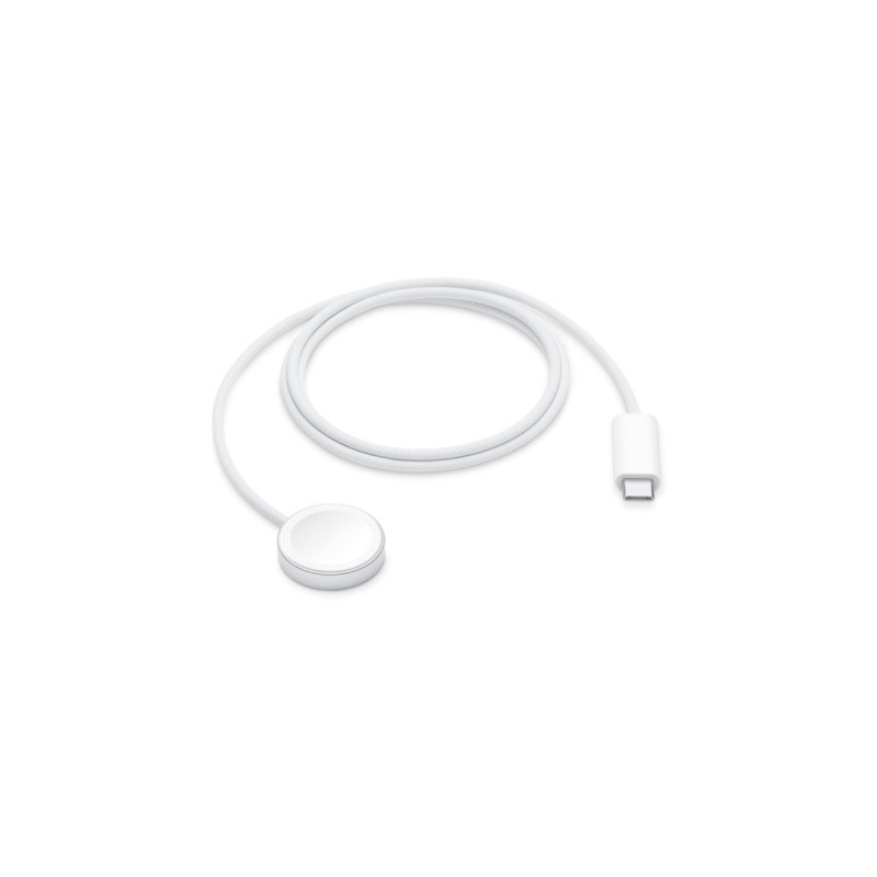Apple Watch magnetisches Ladekabel USB-C, 1 Meter, Ladegerät(weiß, MT0H3ZM/A)