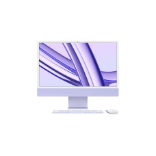 Apple iMac 59,62 cm (24") M3 2023 CTO, MAC-System(violett/hellviolett, macOS, Deutsch)
