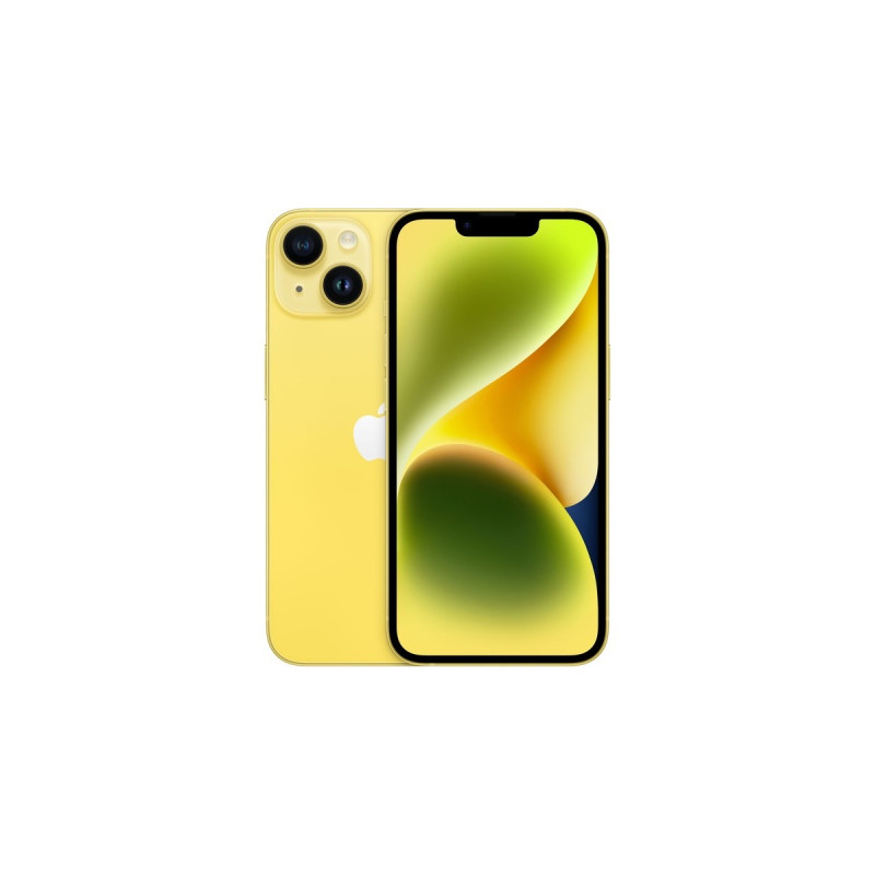 Apple iPhone 14 128GB, Handy(Gelb, iOS)
