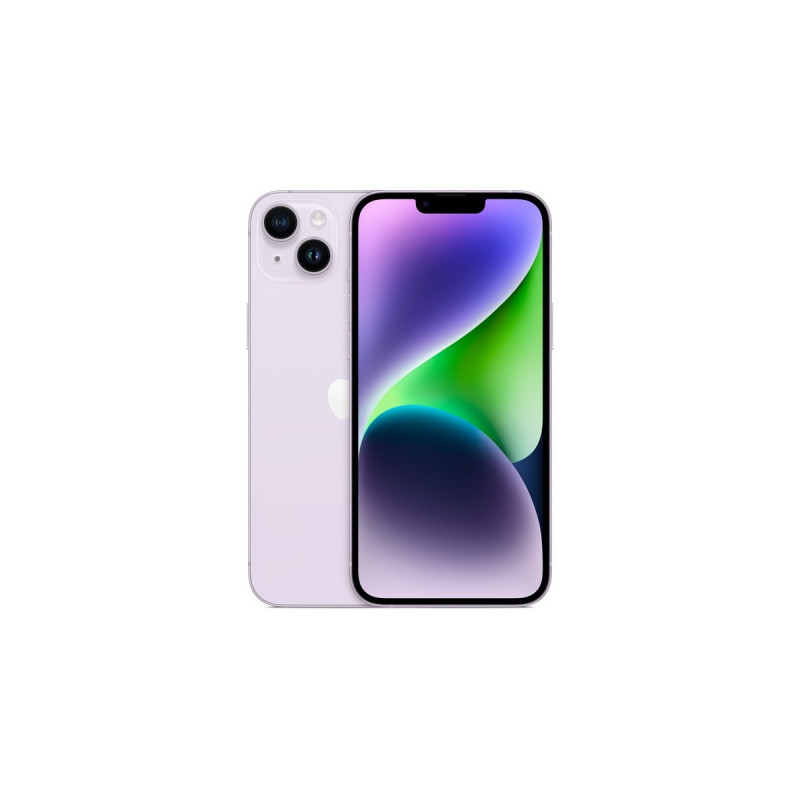 Apple iPhone 14 Plus 256GB, Handy(Violett, iOS, NON DEP)