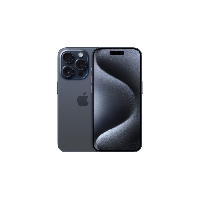 Apple iPhone 15 Pro 128GB, Handy(Titan Blau, iOS)