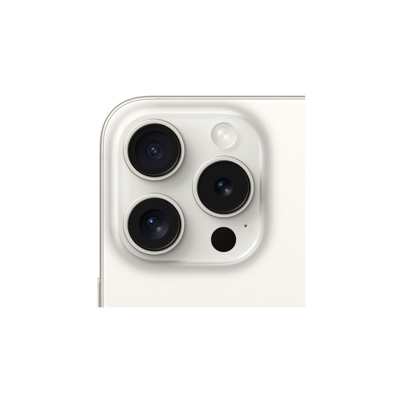 Apple iPhone 15 Pro 128GB, Handy(Titan Weiß, iOS, NON DEP)