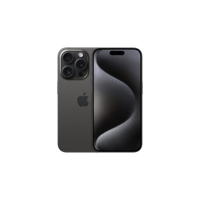 Apple iPhone 15 Pro 256GB, Handy(Titan Schwarz, iOS)