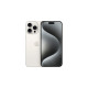 Apple iPhone 15 Pro Max 256GB, Handy(Titan Weiß, iOS)