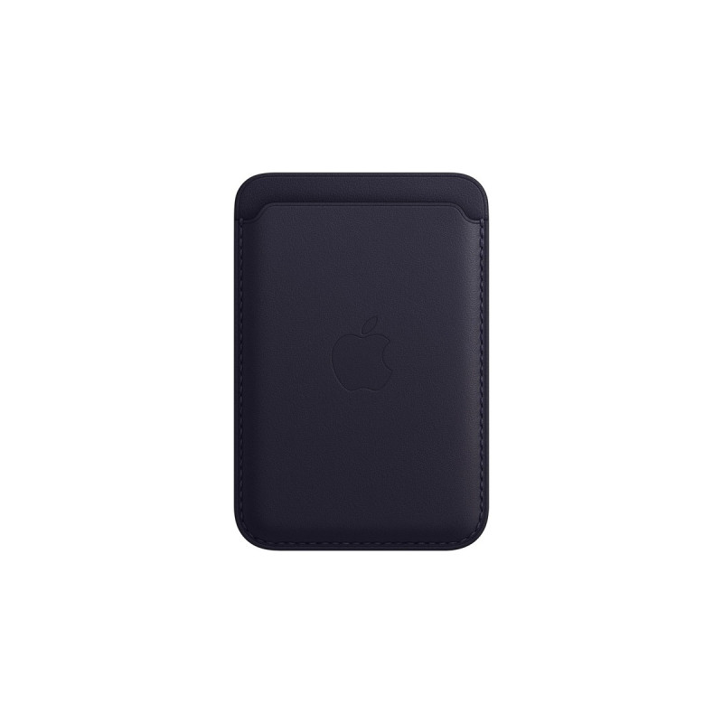 Apple iPhone Leder Wallet mit MagSafe, Schutzhülle(dunkelblau, Tinte)