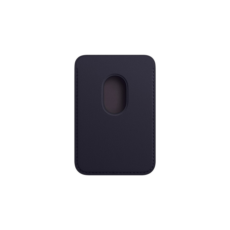Apple iPhone Leder Wallet mit MagSafe, Schutzhülle(dunkelblau, Tinte)