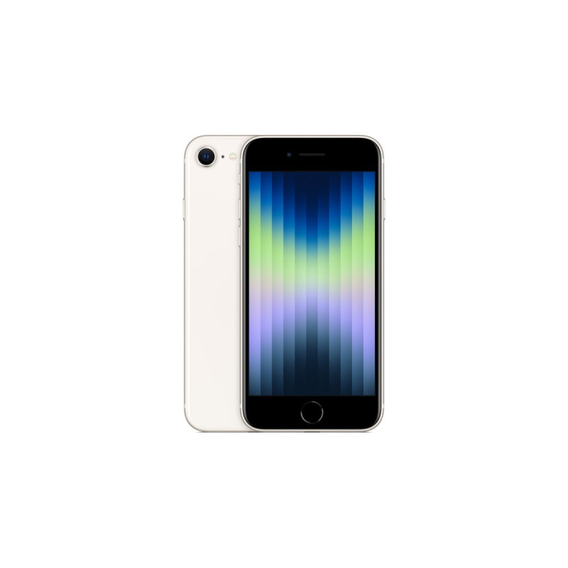 Apple iPhone SE (2022) 128GB, Handy(Polarstern, iOS, NON DEP)