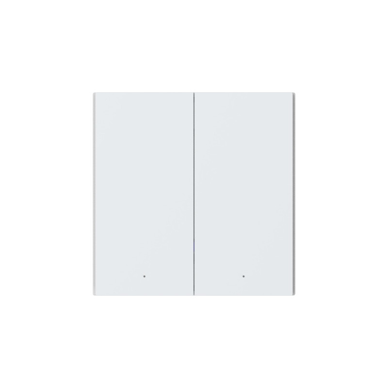Aqara Smart Wall Switch H1 - zwei Wippen mit Neutralleiter, Taster(weiß)