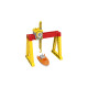 Aquaplay ContainerCrane Set, Bahn(gelb/rot)