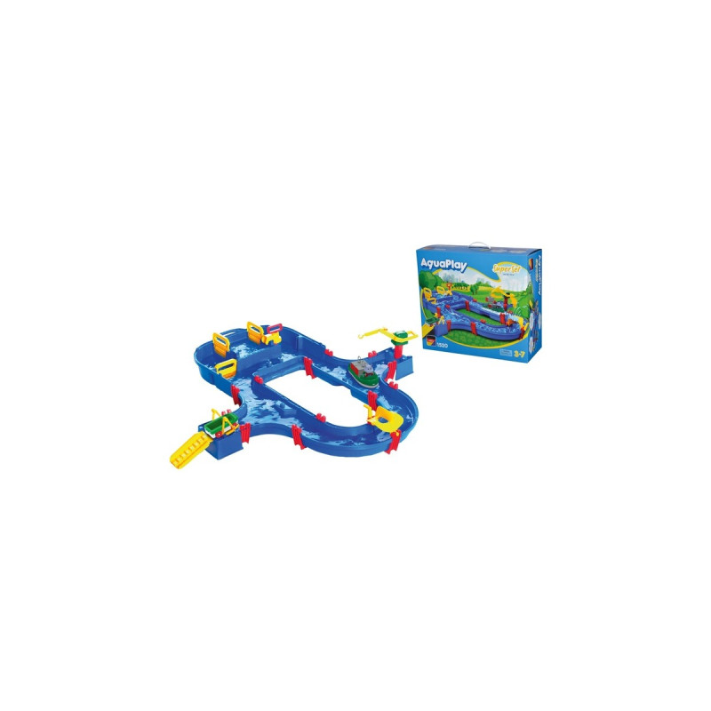 Aquaplay SuperSet, Bahn(blau/gelb)