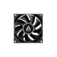 Arctic F8 80x80x25, Gehäuselüfter(schwarz)