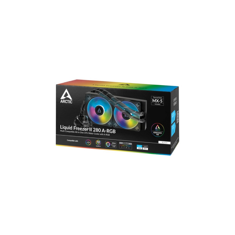 Arctic Liquid Freezer II 280 A-RGB 280mm, Wasserkühlung(schwarz)