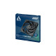 Arctic P12 Slim PWM PST 120x120x15, Gehäuselüfter(schwarz)