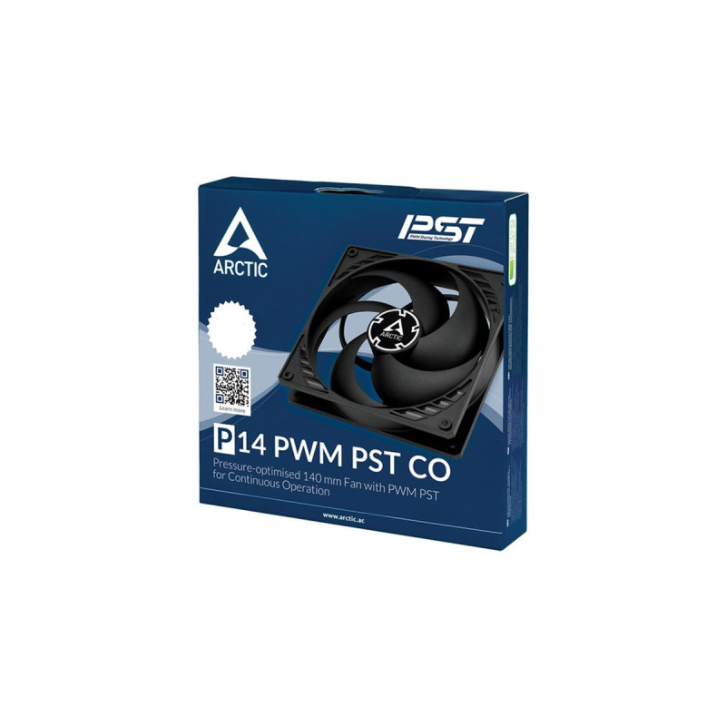 Arctic P14 PWM PST CO 140x140x27, Gehäuselüfter(schwarz)