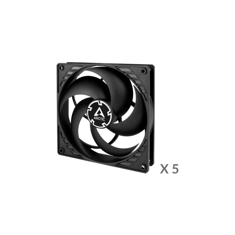 Arctic P14 Value Pack 5 140x140x27, Gehäuselüfter(schwarz, 5er Pack)