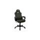 Arozzi Enzo Woven Gaming-Stuhl, Fabric Black/Grey(dunkelgrau)