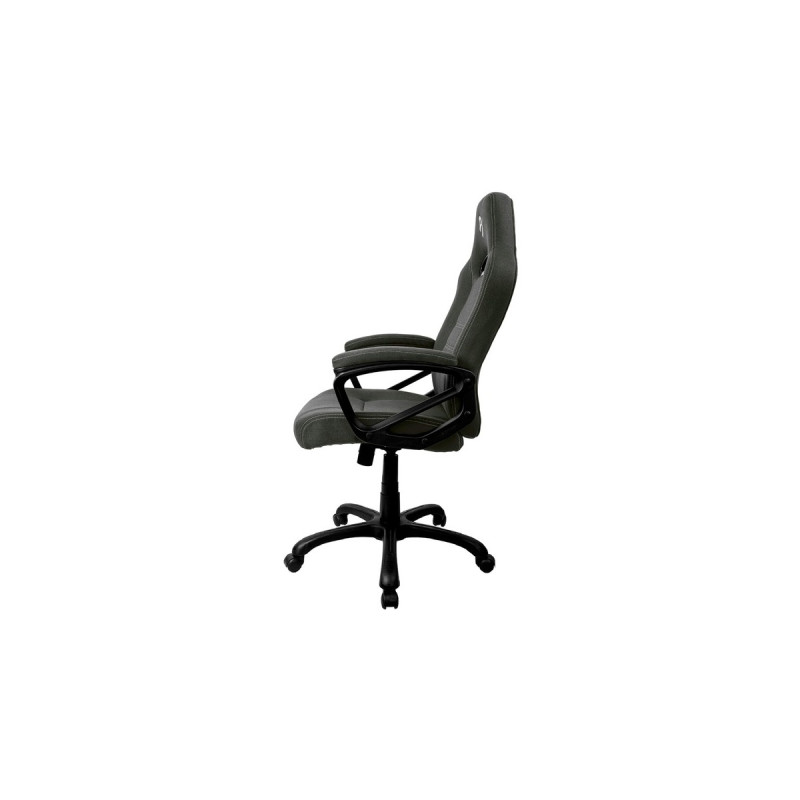 Arozzi Enzo Woven Gaming-Stuhl, Fabric Black/Grey(dunkelgrau)