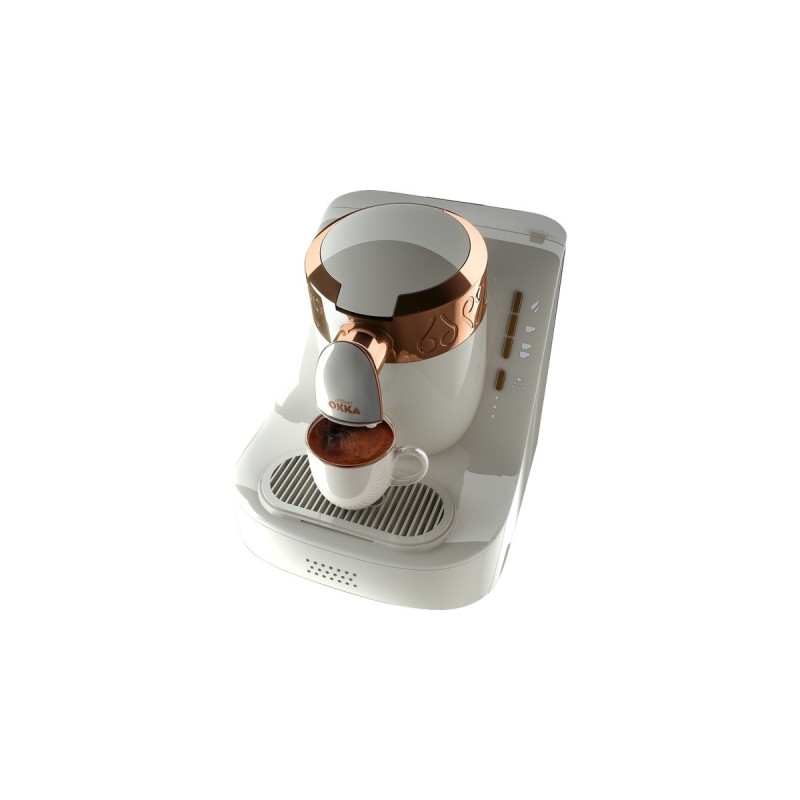 Arzum Okka, Mokkamaschine(weiß/bronze)