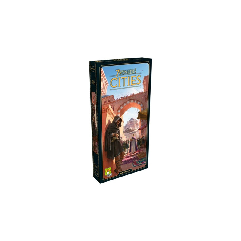Asmodee 7 Wonders - Cities (neues Design), Brettspiel(Erweiterung)