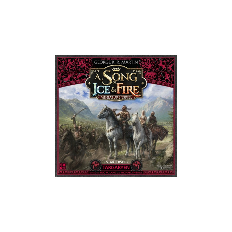 Asmodee A Song of Ice and Fire: Targaryen Starterset, Tabletop