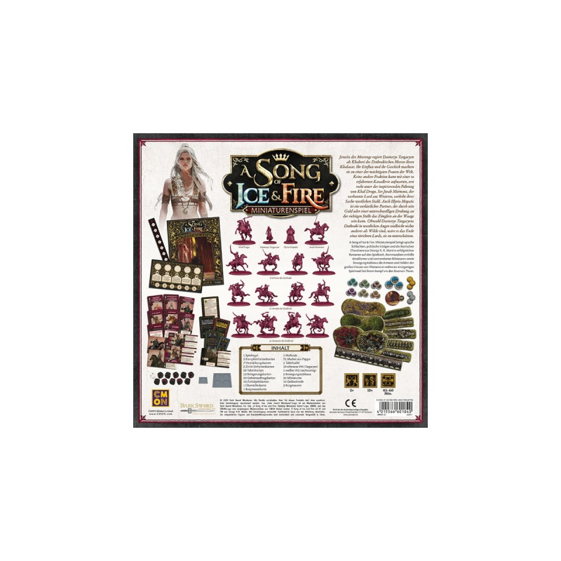 Asmodee A Song of Ice and Fire: Targaryen Starterset, Tabletop