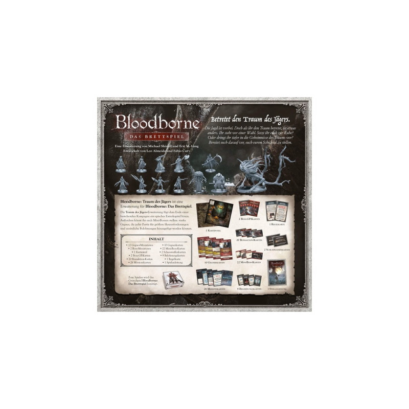 Asmodee Bloodborne: Das Brettspiel- Traum des Jägers(Erweiterung)