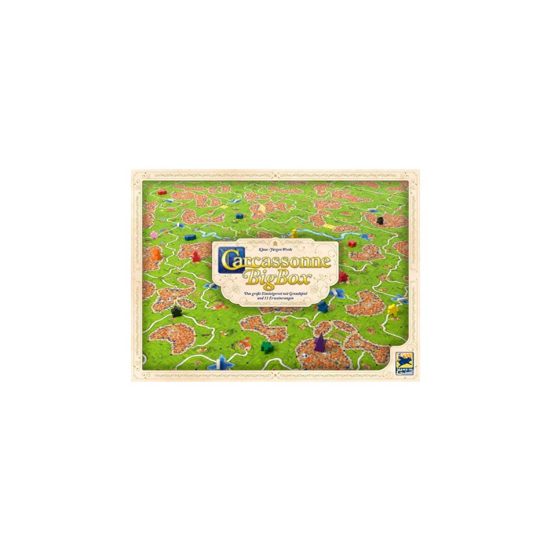 Asmodee Carcassonne Big Box (V3.0), Brettspiel