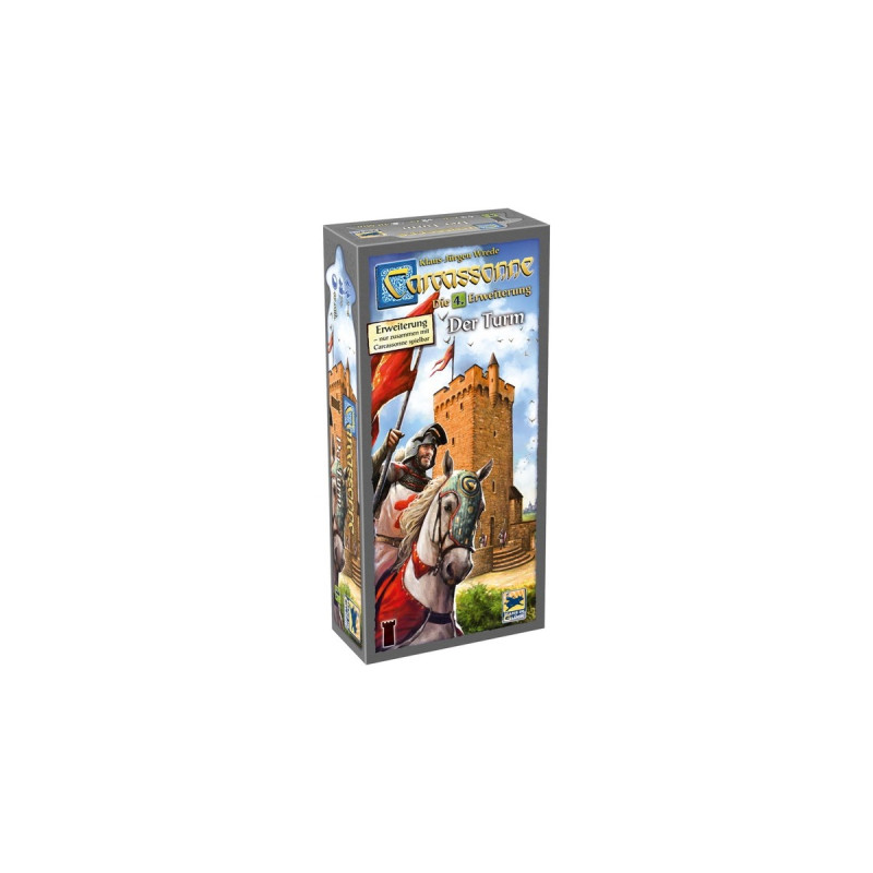 Asmodee Carcassonne - Der Turm, Brettspiel(4. Erweiterung)