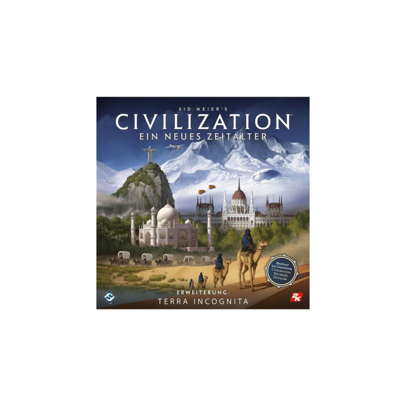 Asmodee Civilization: Ein neues Zeitalter - Terra Incognita, Brettspiel