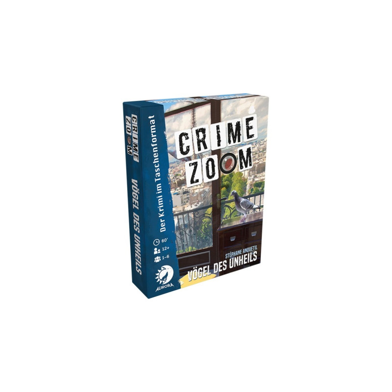 Asmodee Crime Zoom Fall 2: Vögel des Unheils, Kartenspiel