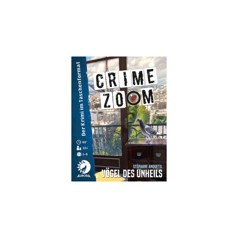 Asmodee Crime Zoom Fall 2: Vögel des Unheils, Kartenspiel