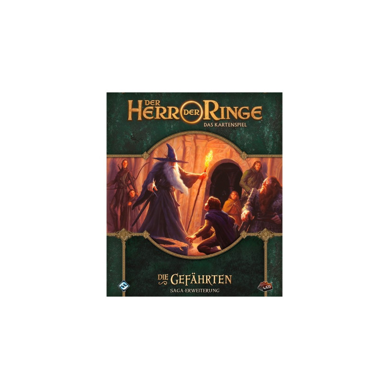 Asmodee Der Herr der Ringe: Das Kartenspiel - Die Gefährten (Saga-Erweiterung)