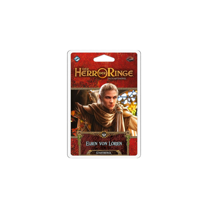 Asmodee Der Herr der Ringe: Das Kartenspiel - Elben von Lórien Starterdeck(Erweiterung)