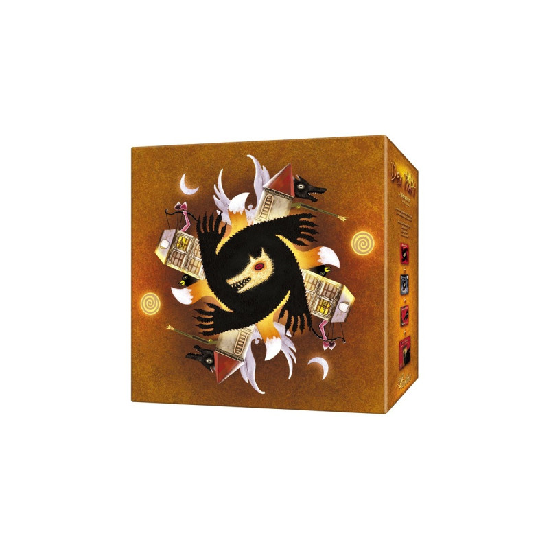 Asmodee Die Werwölfe von Düsterwald - Der Pakt, Partyspiel