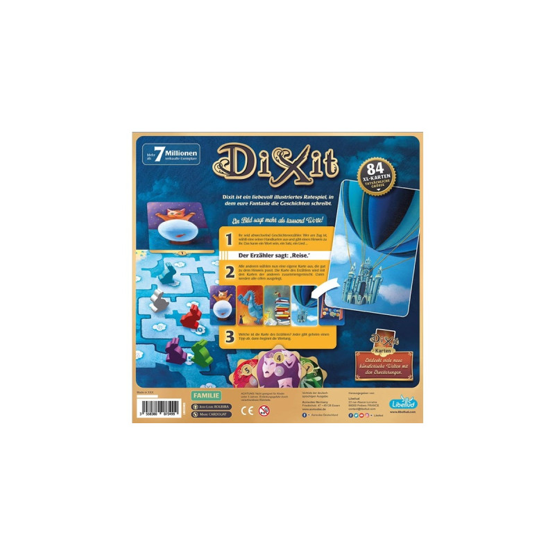 Asmodee Dixit (Neuauflage), Kartenspiel(Spiel des Jahres 2010)