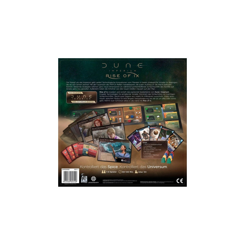 Asmodee Dune: Imperium - Rise of Ix, Brettspiel(Erweiterung)