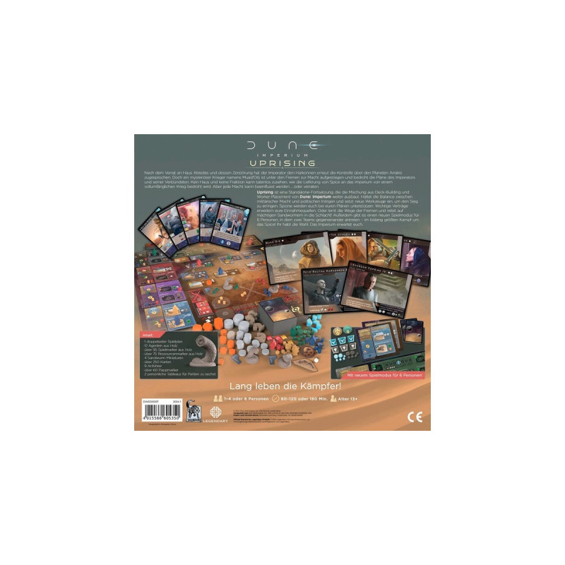 Asmodee Dune: Imperium - Uprising, Brettspiel