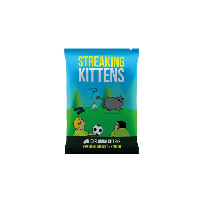 Asmodee Exploding Kittens - Streaking Kitten, Kartenspiel