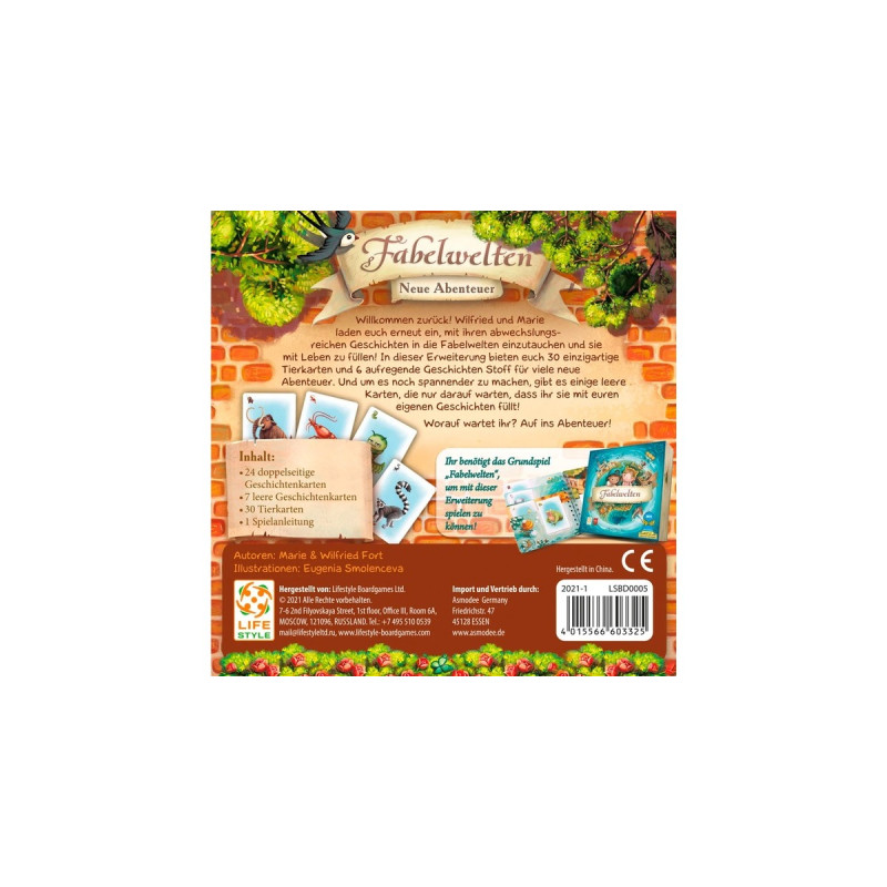 Asmodee Fabelwelten - Neue Abenteuer, Brettspiel(Erweiterung)