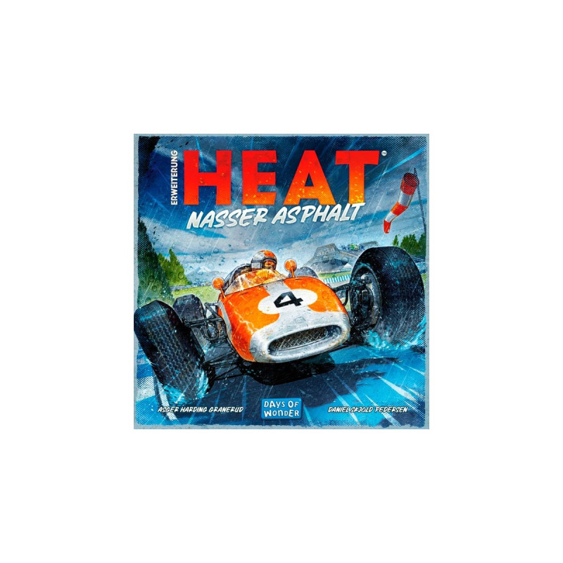 Asmodee Heat - Nasser Asphalt, Brettspiel(Erweiterung)