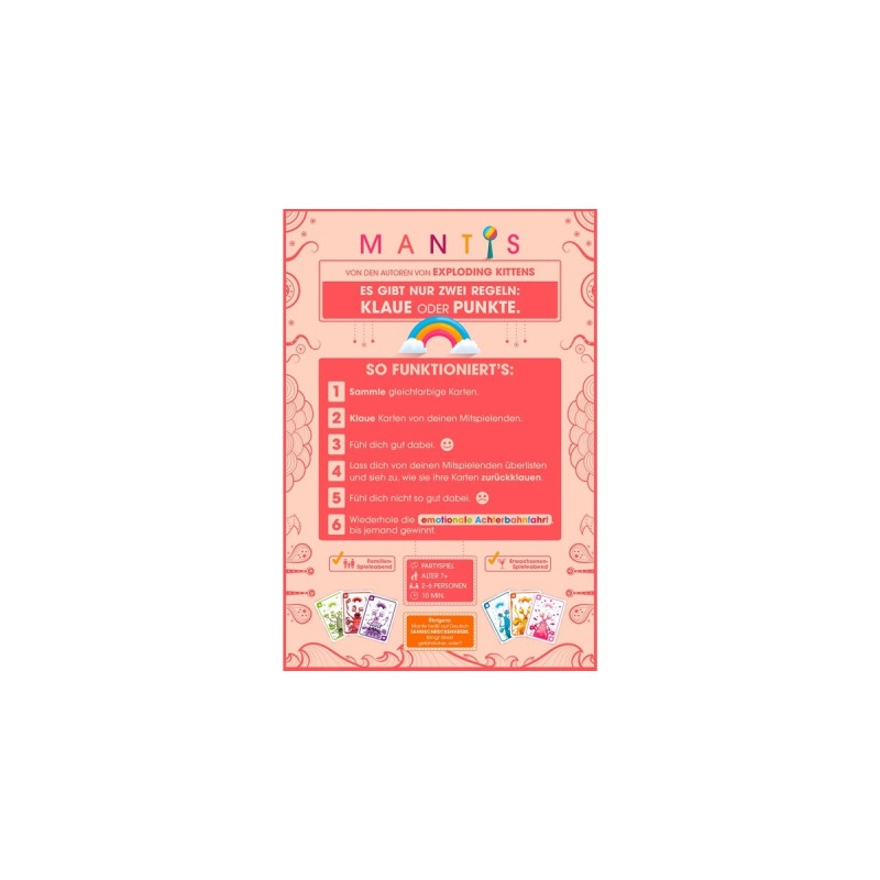 Asmodee Mantis, Brettspiel