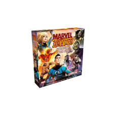 Asmodee Marvel Zombies - Fantastic 4 Under Siege, Kartenspiel(Erweiterung)