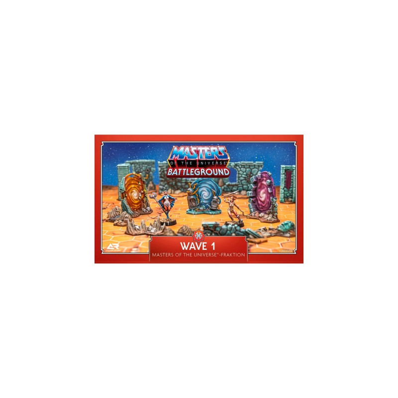 Asmodee Masters of the Universe: Battleground Wave 1 - Master of the Universe-Fraktion, Brettspiel(Erweiterung)