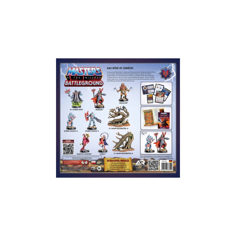 Asmodee Masters of the Universe: Battleground Wave 4 - Die Macht der Wilden Horde, Brettspiel(Erweiterung)